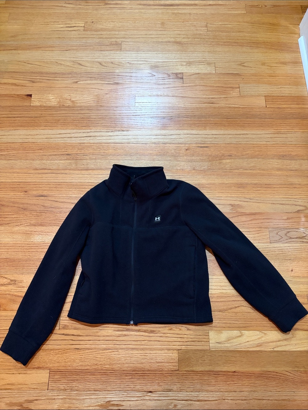 Under Armour Women's Black Full-Zip Fleece Jacket